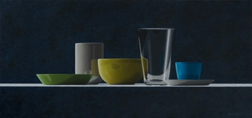 Still life with tableware