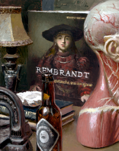 Bierflesje, Rembrandt