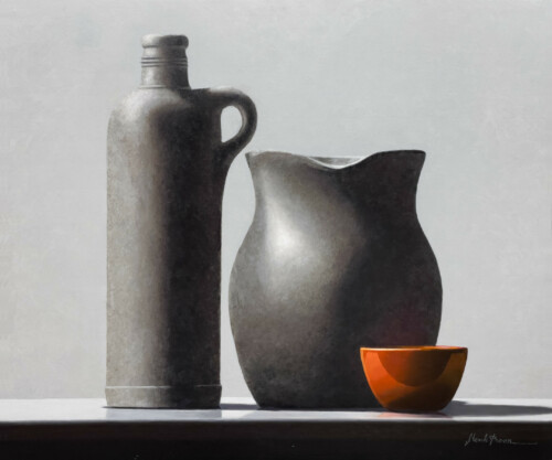 Composition with Jug, Pitcher and Bowl